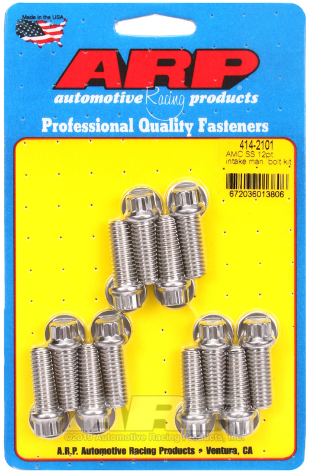 Picture of ARP AMC SS 12pt intake manifold bolt kit