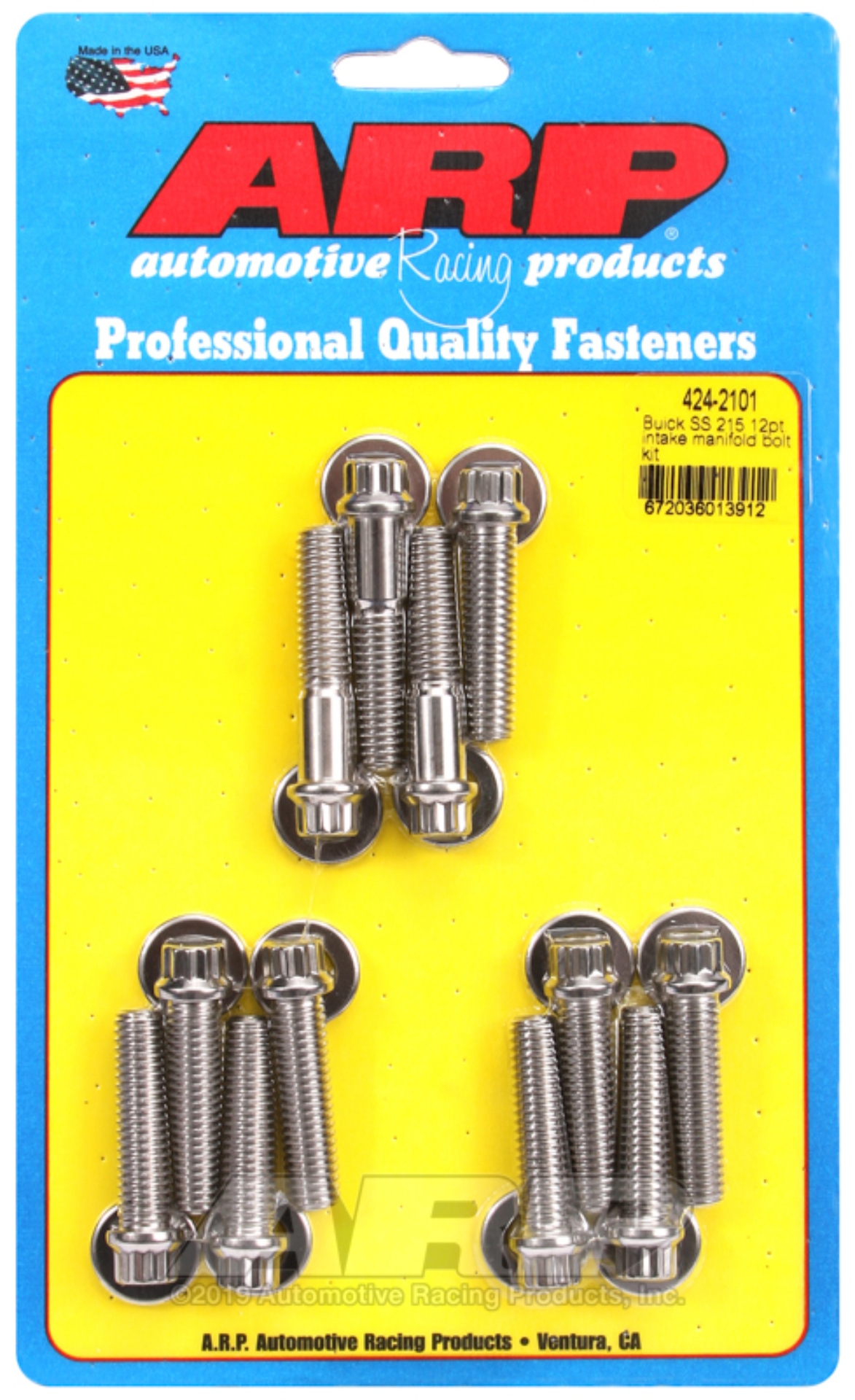 Picture of ARP Buick SS 215 12pt intake manifold bolt kit