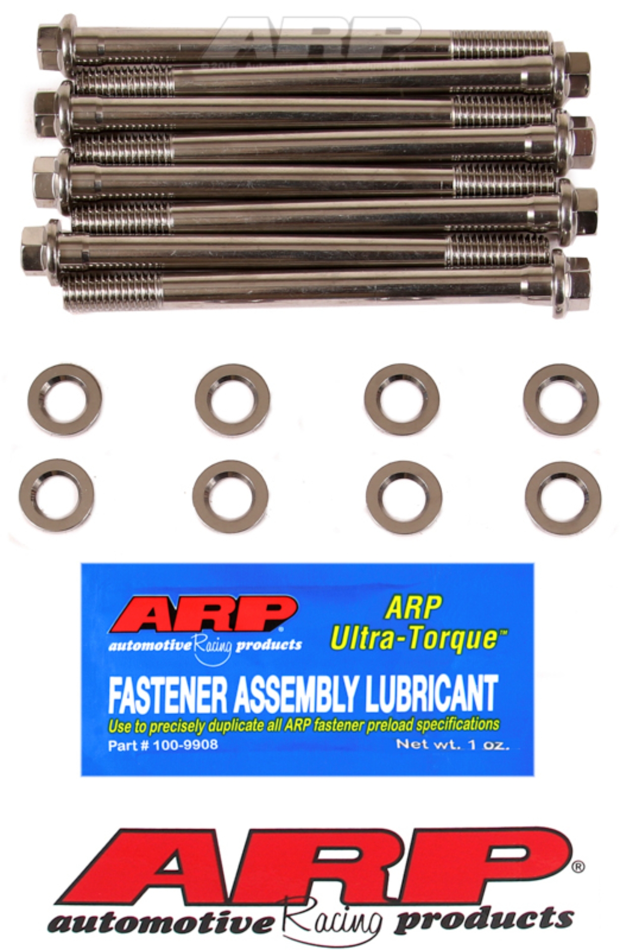 Picture of ARP BBC exhaust bolts hex SS 8 pcs only