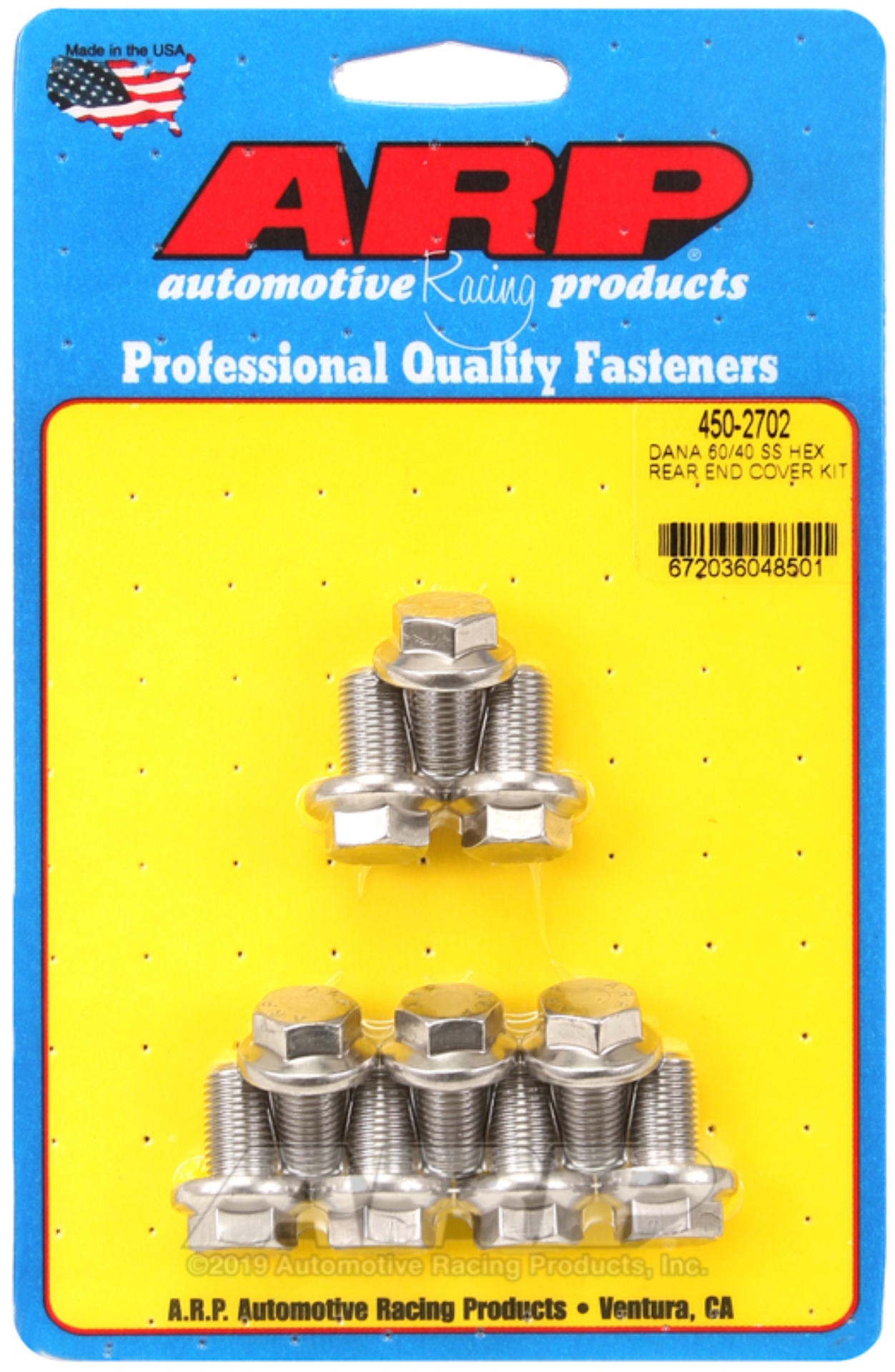 Picture of ARP Ford Dana 60/40 SS hex rear end cover bolt kit