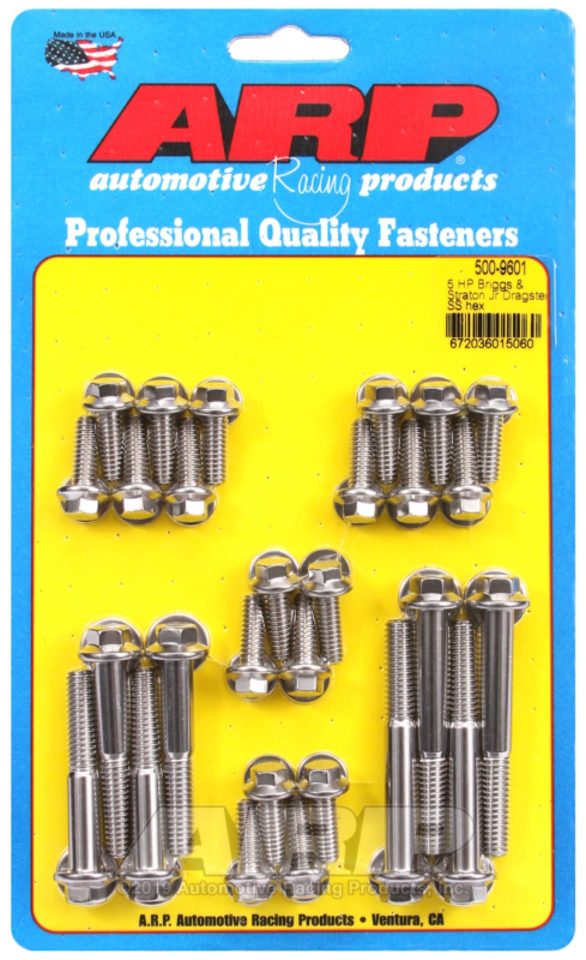 Picture of ARP 5 HP Briggs & Straton Jr Dragster SS hex acc kit