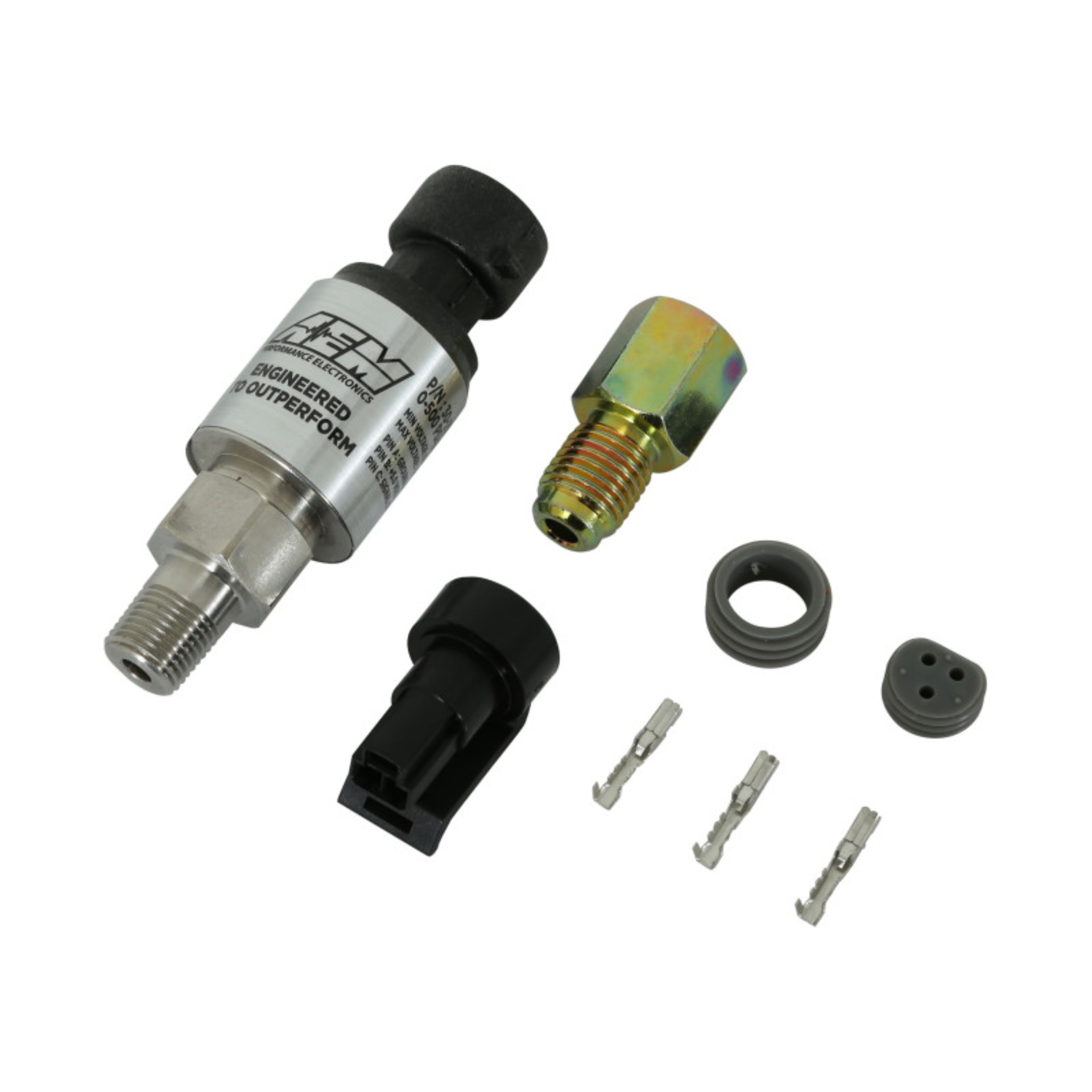 Picture of AEM 34 BAR MAP or 500 PSIA Stainless Steel Sensor Kit