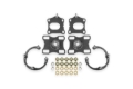 Picture of BMR Suspension 11-14 Ford Mustang Caster/Camber Plates - Black Hammertone