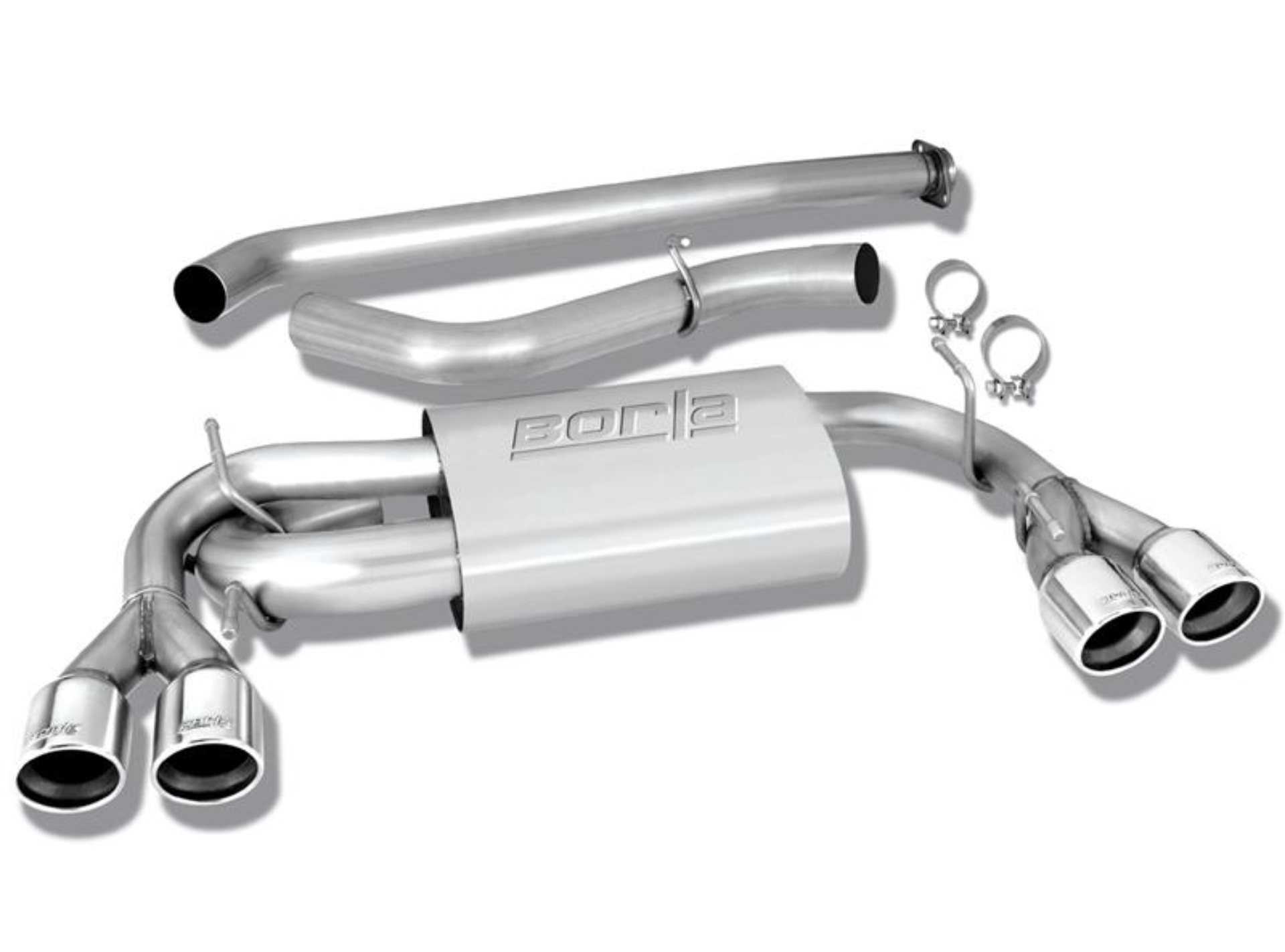 Picture of Borla 08-14 Subaru STi / 11-14 WRX Catback Exhaust