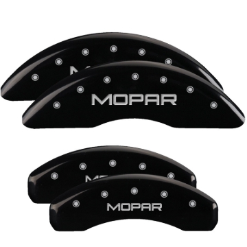 Picture of MGP Caliper Covers 4 Logo Front - 32002SMOPBK