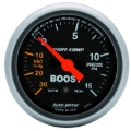 Picture of Autometer Sport-Comp 52mm Electronic Full Sweep 30 In Hg.-Vac./15 PSI Boost Gauge