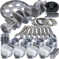 Picture of Eagle Chevy 454 1Pc 4.000in Crank 6.135in I-Beam Rods 4.310in Pistons 168 Tooth FP Balanced Assembly