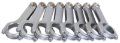 Picture of Eagle Chevrolet Small Block 5.700in Length 2.000in Rod Journal Forged Steel H-Beam Rods - Set of 8
