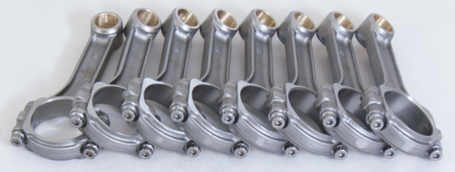 Picture of Eagle Chevrolet SB 5.700in 5.700in 5140 Steel 3/8in ARP8740 Bolts I-Beam Connecting Rods - Set of 8