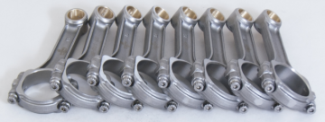 Picture of Eagle Chevrolet SB 5.700in 2.00in 5.700in 5140 Steel 3/8in Bolts I-Beam Connecting Rods - Set of 8