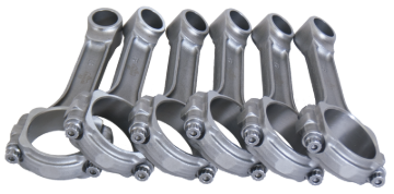 Picture of Eagle Jeep 4.0L/242 C.I. 6.123in 5140 Steel .9305in Press-Fit Pin 3/8in Bolts I-Beam Rods - Set of 6