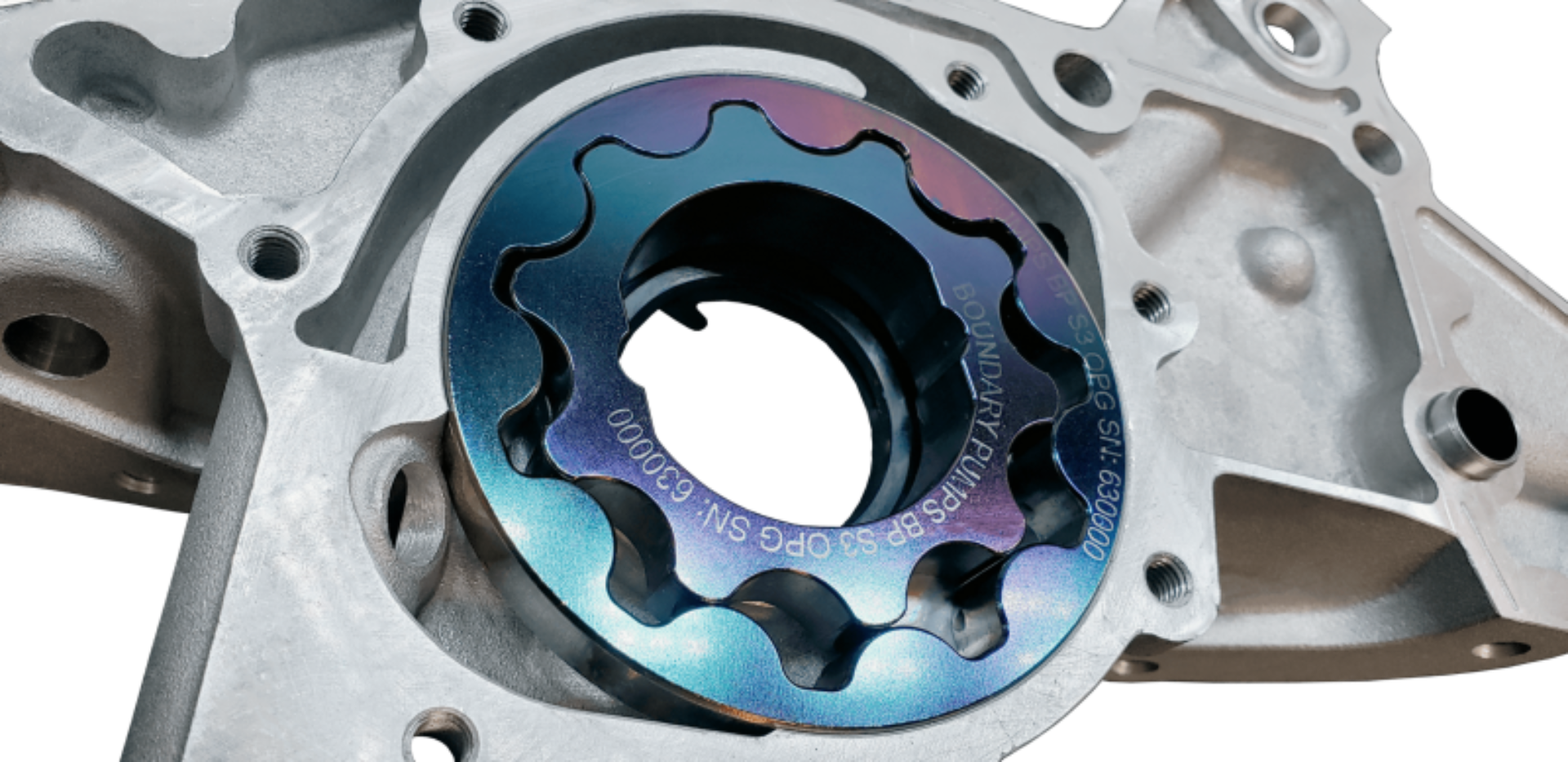 Picture of Boundary 91-05 Mazda Miata MartenWear Billet Gear High Flow Stage 3 Oil Pump w/Back Plate & 2 Shims