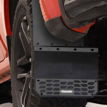 Picture of Putco 19-25 Chevrolet Silverado LD / GMC Sierra LD -(Rear) Set of 2 Mud Skins - Solid Black