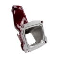 Picture of Wehrli 11-16 Chevrolet 6.6L LML Duramax High Flow Y-Bridge Kit - Candy Red
