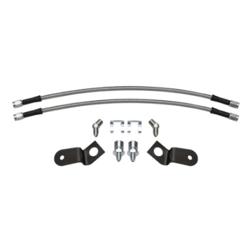 Picture of Wilwood 13-18 RAM 1500 4WD Braided Stainless Steel Flexline Hose Kit