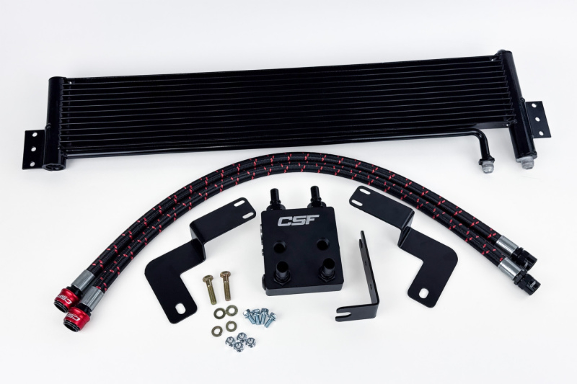 Picture of CSF 2021+ Ford Bronco 2.7L EcoBoost External Transmission Oil Cooler Kit