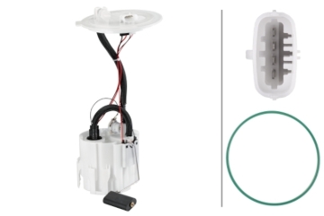 Picture of Hella 07-09 Chevrolet Astra Fuel Pump w/ Seal & Pressure Regulator