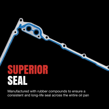 Picture of Fel-Pro 09-13 Chevy Silverado 1500/09-13 Corvette Engine Oil Pan Gasket Set - PermaDry Molded Rubber