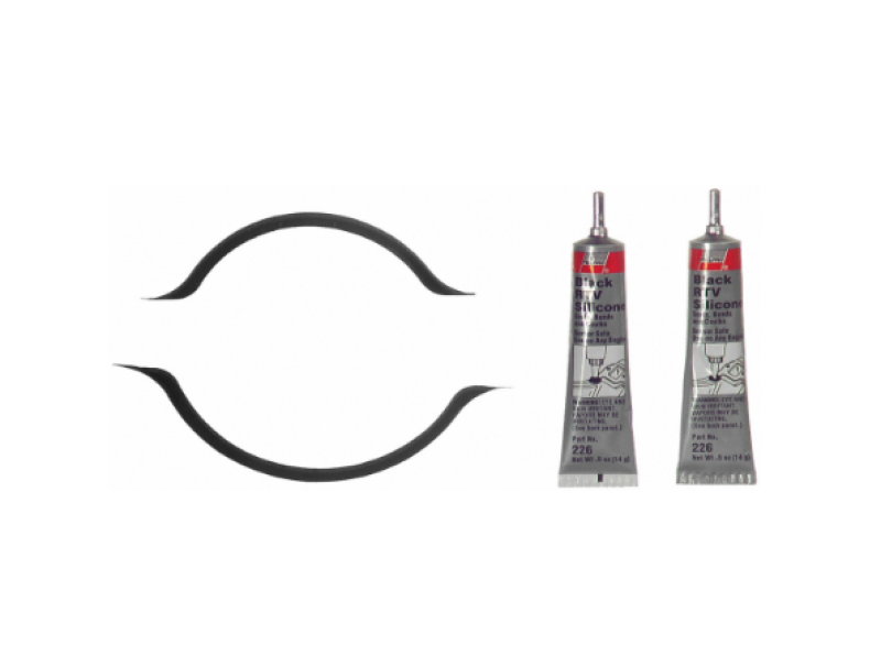 Picture of Fel-Pro 94-00 Mazda Miata/95-98 Protege Engine Oil Pan Gasket Set - RTV Silicone w/ Rubber End Seals