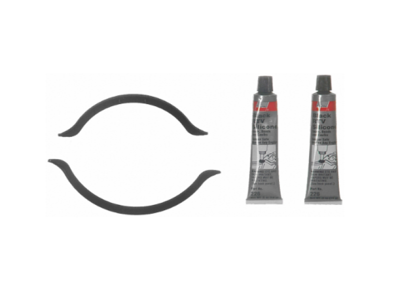 Picture of Fel-Pro 01-05 Mazda Miata Engine Oil Pan Gasket Set - RTV Black Silicone w/ Rubber End Seals
