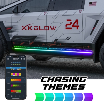 Picture of XK Glow Tesla Cybertruck XKmax Body Gap Kit