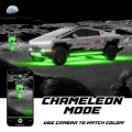 Picture of XK Glow Tesla Cybertruck XKMax LED Underglow Light Kit w/ RGBW Chasing Lights