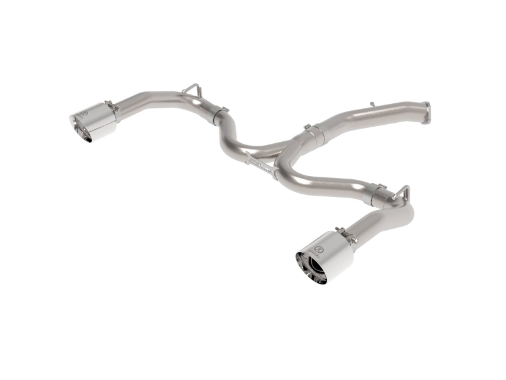Picture of aFe Takeda 20-21 Kia Forte GT 1.6L (t) 3in to 2.5in SS Axle-Back Exhaust System w/ Polished Tips