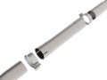 Picture of aFe Takeda 20-24 Kia Forte GT 1.6L (t) 3in 304 Stainless Steel Mid-Pipe