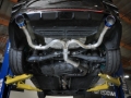 Picture of aFe Takeda 20-21 Kia Forte GT 1.6L (t) 3in to 2.5in SS Axle-Back Exhaust System w/ Blue Flame Tips