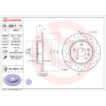 Picture of Brembo OE 2015 Chevrolet Cruze Drilled Xtra Brake Disc - Rear