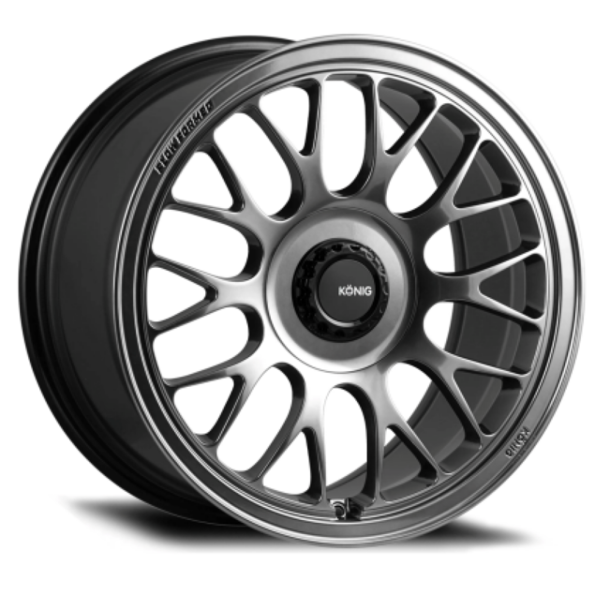 Picture of Konig MRK1 19X9.5 5X120 ET35 Hyper Carbon - Gloss Black Gear Cap/Logo/Cover Plate
