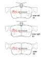 Picture of DBA 2017+ Honda Civic Type-R (FK8/FL5) XP Performance Rear Brake Pads