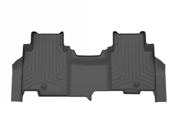 Picture of WeatherTech 2024 Chevrolet/GMC Silverado/Sierra EV w/Carpet Floor Rear FloorLiner - Black