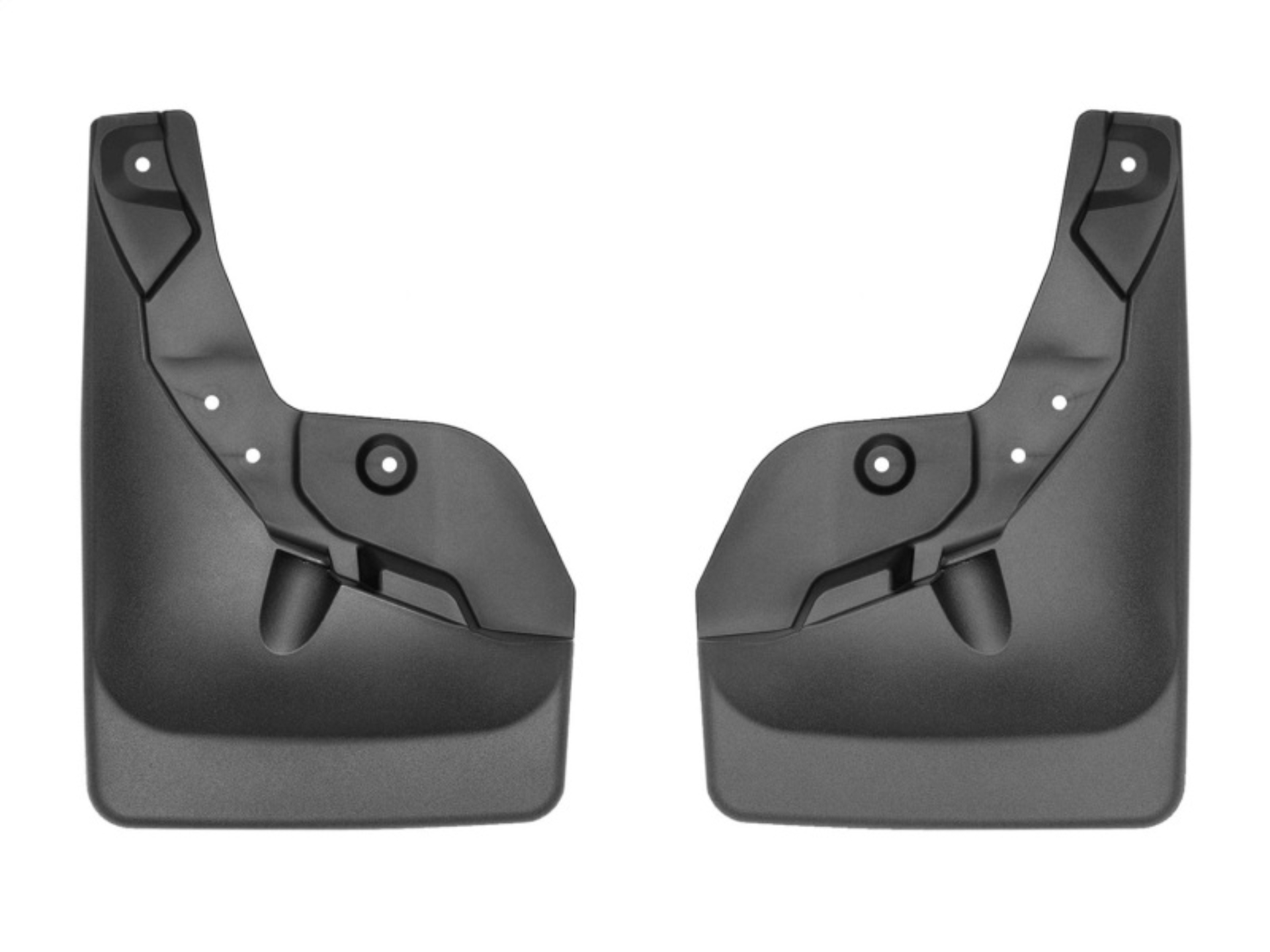 Picture of WeatherTech 24-25 Toyota Tacoma w/Fender Flares Front No Drill MudFlaps - Black