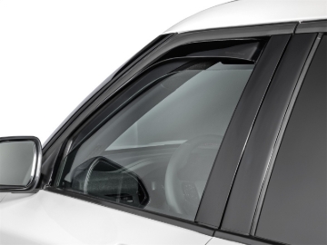Picture of WeatherTech 20-25 Ford Explorer (Incl. ST & 20-23 Hybrid) Front Side Window Deflectors - Dark Tint