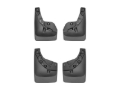 Picture of WeatherTech 24-25 Toyota Tacoma w/Fender Flares Front & Rear No Drill MudFlaps - Black