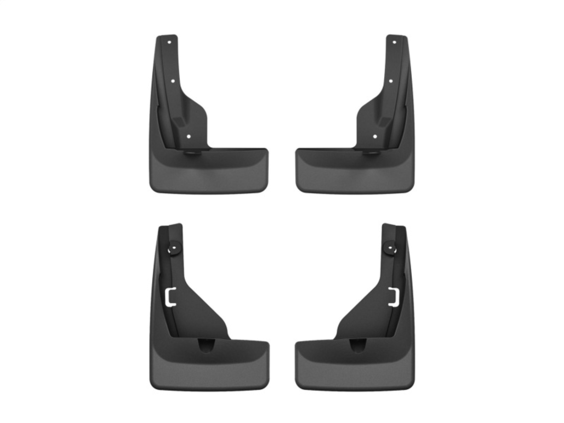 Picture of WeatherTech 2024 Toyota Grand Highlander (Incl. Hybrid) Front & Rear No Drill MudFlaps - Black