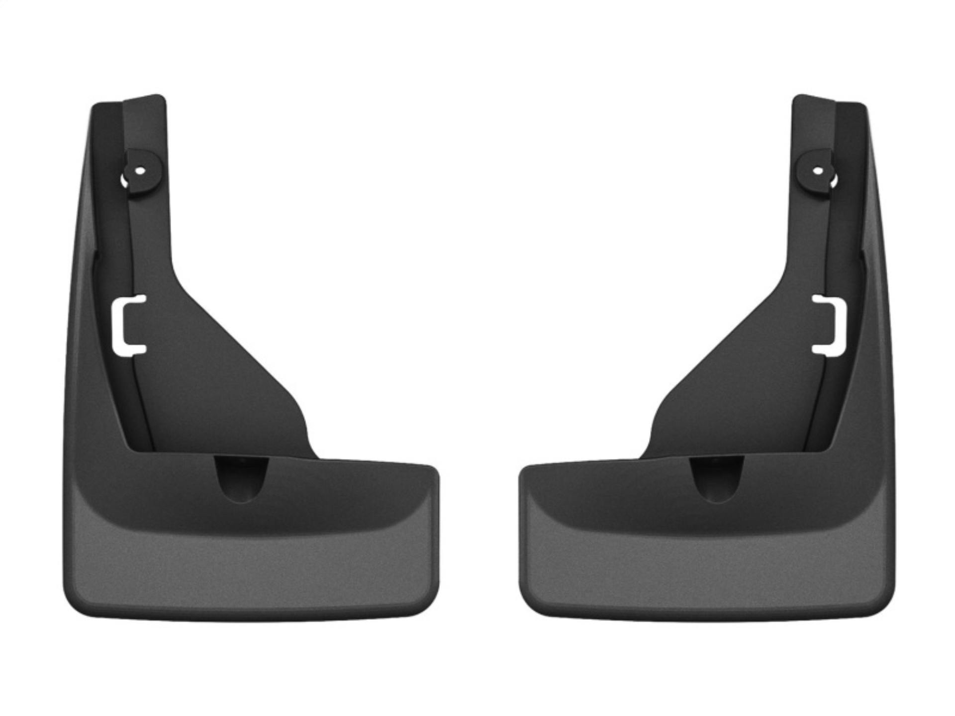 Picture of WeatherTech 2024 Toyota Grand Highlander (Incl. Hybrid) Rear No Drill MudFlaps - Black