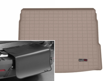 Picture of WeatherTech 2025 BMW X330/X3m50 Cargo Liner w/Bumper Protector - Tan