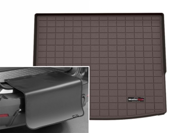 Picture of WeatherTech 2025 MINI Countryman (Incl. SE) Cargo Liner w/Bumper Protector - Cocoa