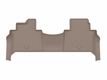 Picture of WeatherTech 2025 Infiniti QX80/Nissan Armada (Bench & Bucket Seats) Rear FloorLiner - Tan