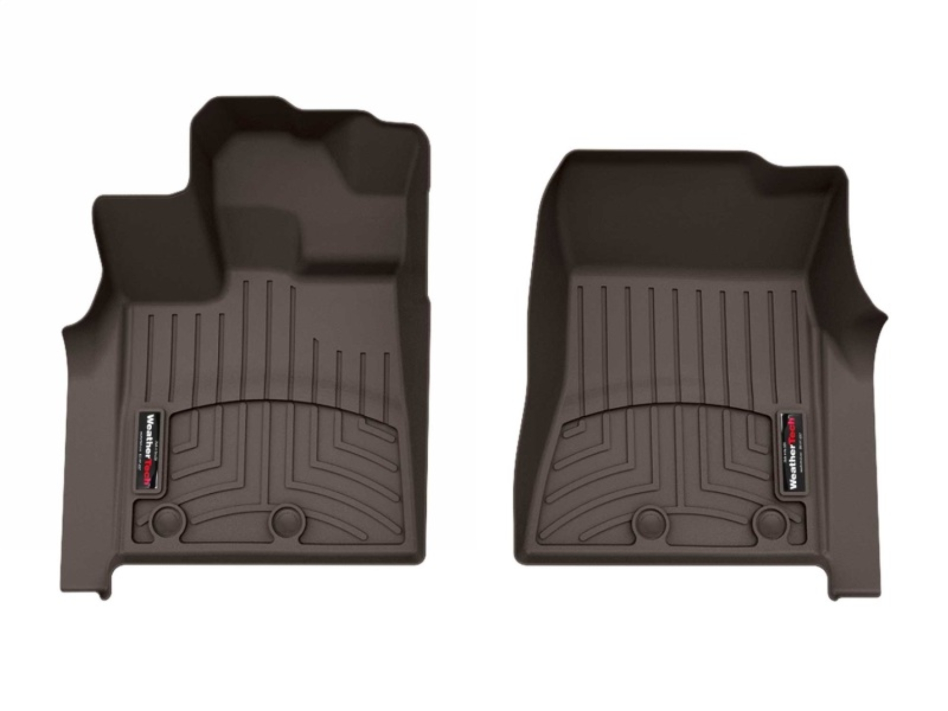 Picture of WeatherTech 2025 Infiniti QX80/Nissan Armada Front FloorLiner - Cocoa