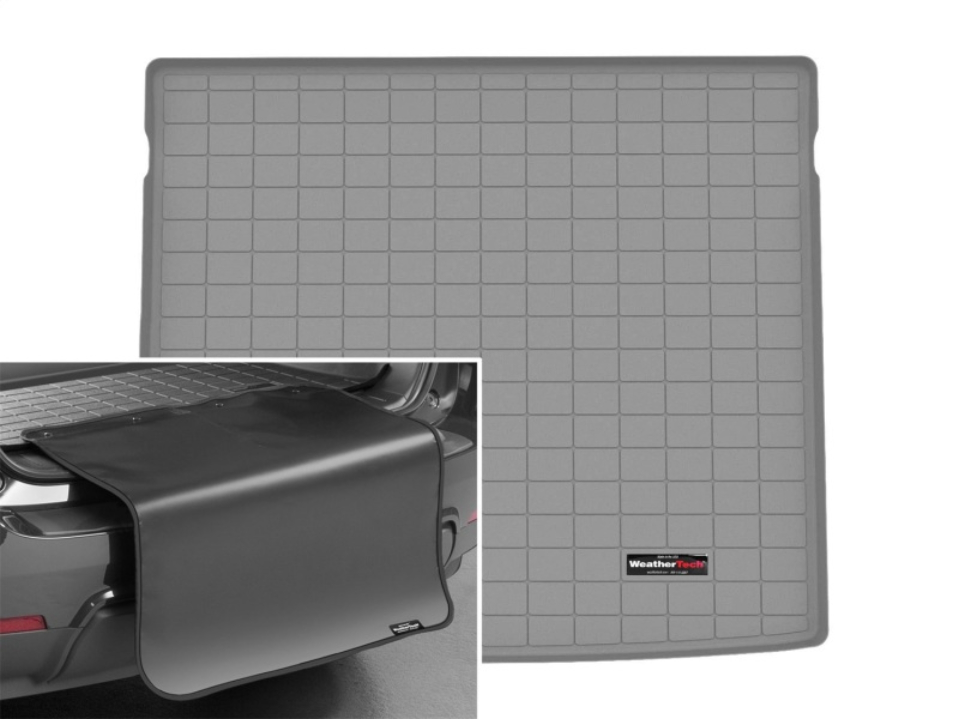 Picture of WeatherTech 24-25 BMW X2 M35i Cargo Liner w/Bumper Protector - Grey