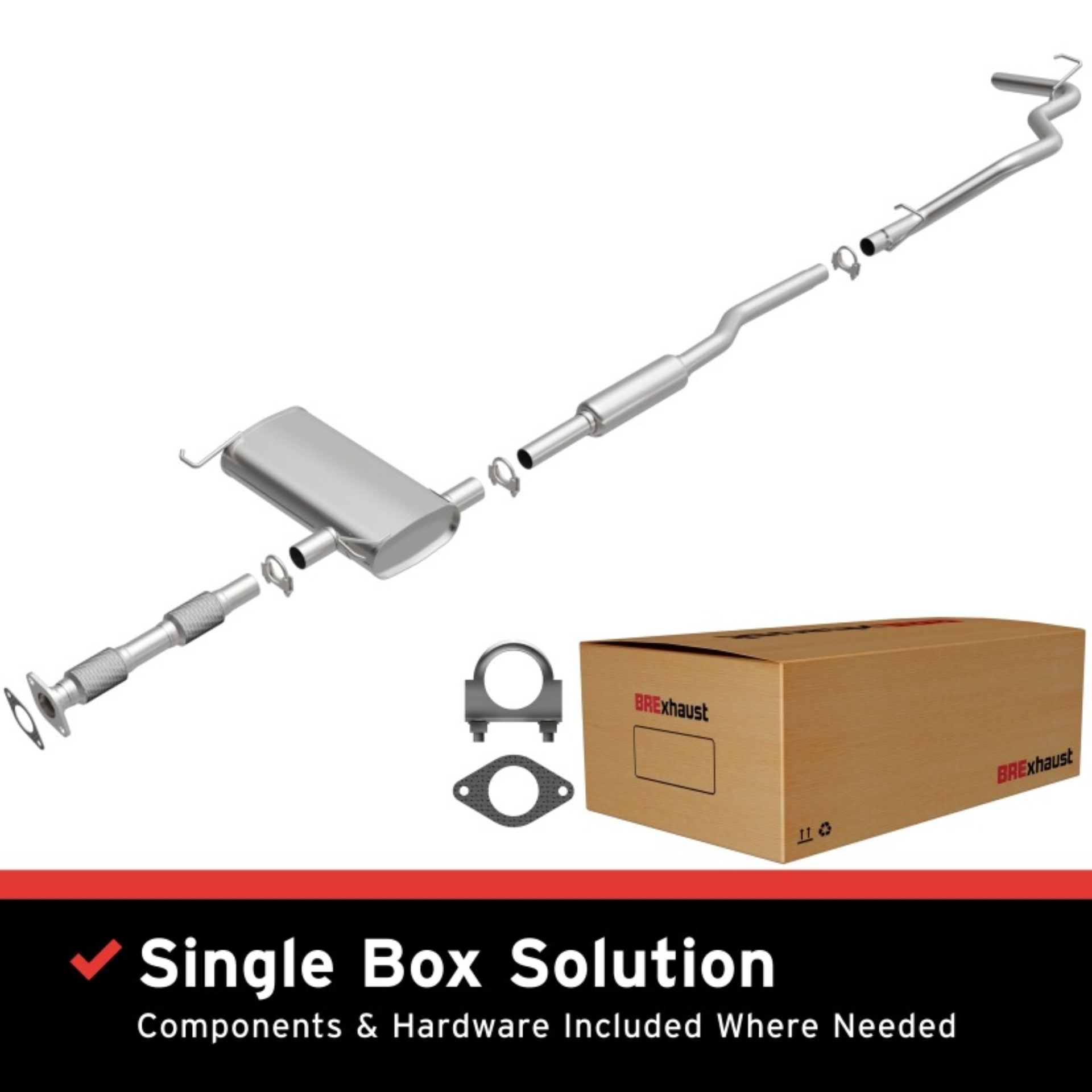 Picture of Direct-Fit Exhaust System Replacement Kit 106-0457