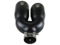 Picture of aFe Takeda 2.5in 304 Stainless Steel Clamp-on Exhaust Tip Driver Side 2.5in Inlet 4inDual-Black