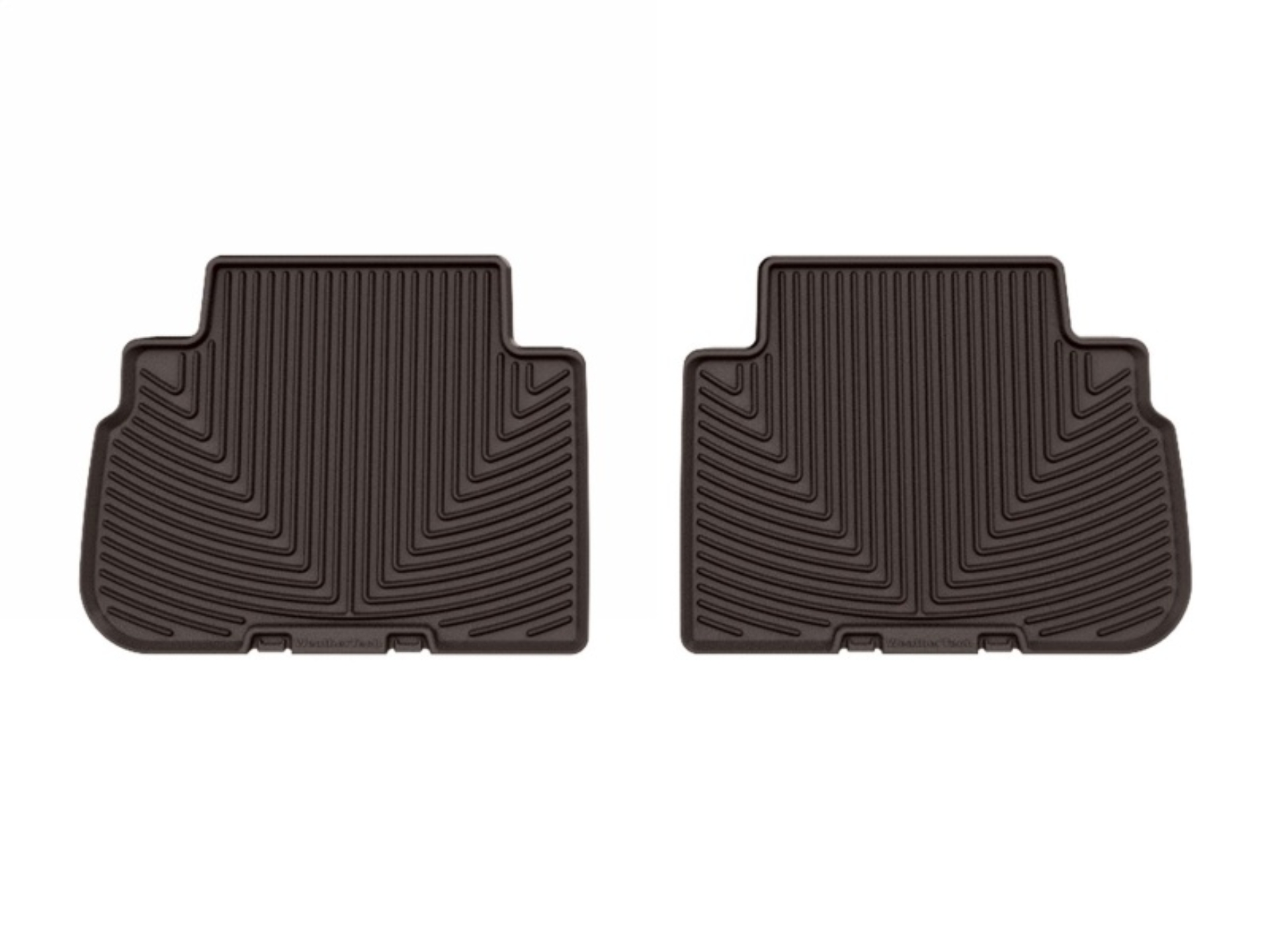 Picture of WeatherTech 19-24 Subaru Forester Rear All-Weather Floor Mats - Cocoa
