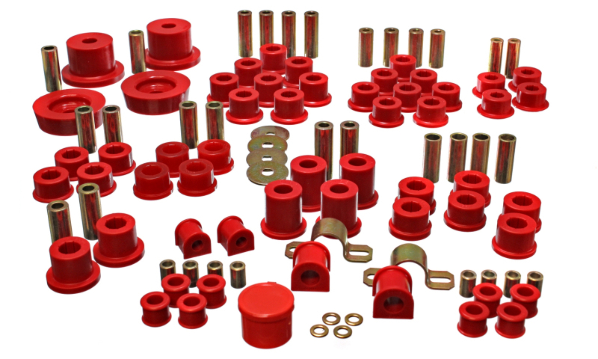 Picture of Energy Suspension 90-97 Mazda Miata Red Hyper-Flex Master Bushing Set