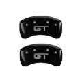Picture of MGP Rear set 2 Caliper Covers Engraved Rear S197/GT Black finish silver ch
