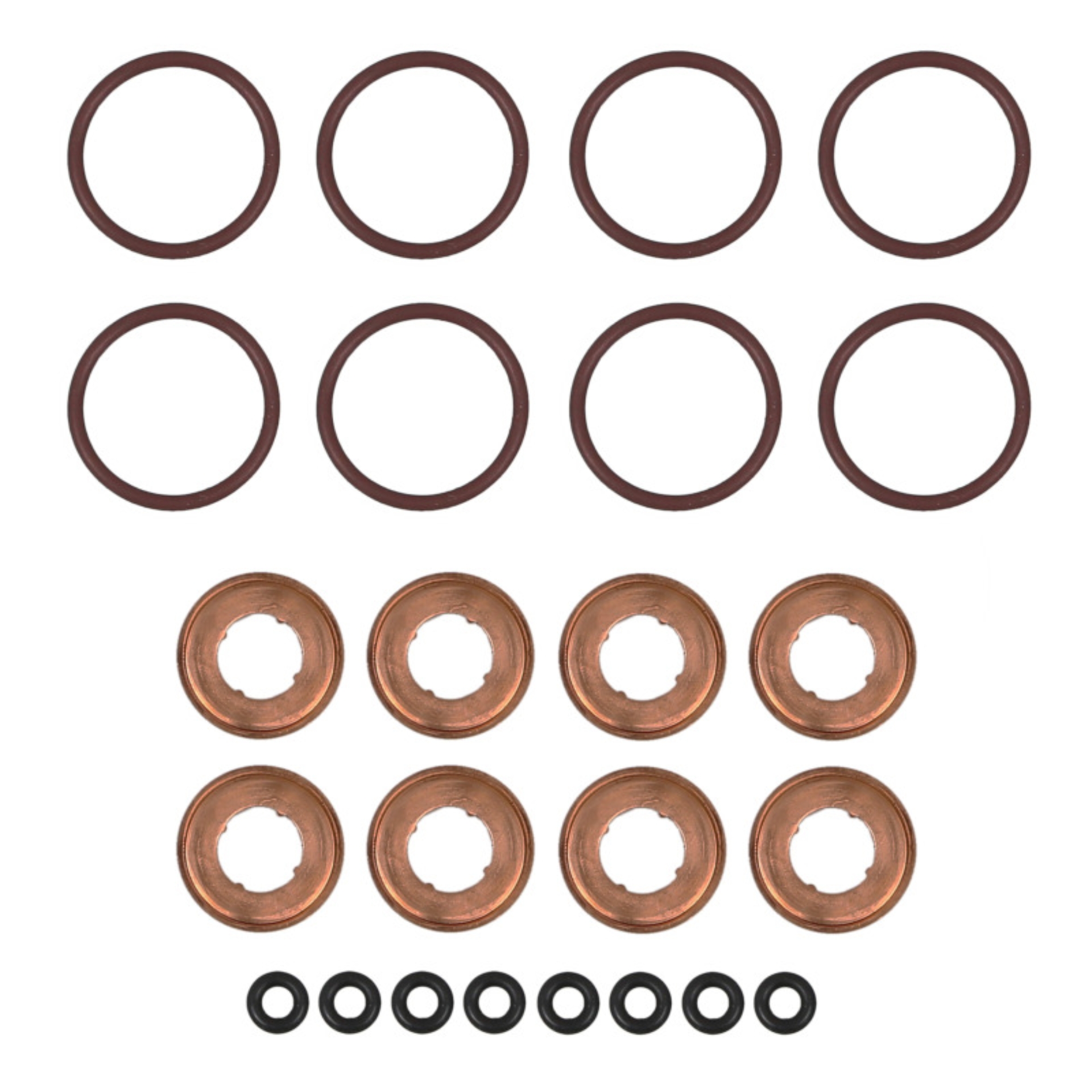 Picture of Fel-Pro Ford F-250 Super Duty ES 73281 Fuel Injector O-Ring Kit