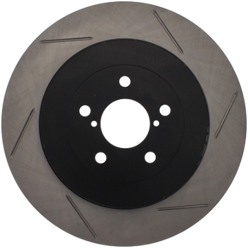 Picture of Sport Slotted Brake Rotor; Rear Left
